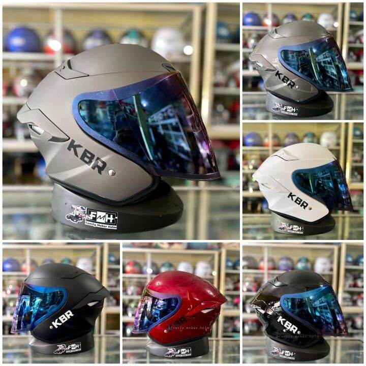 HELM KBR KAIRO HELM HALF FACE VERSI TTC PAKET GANTENG Lazada Indonesia