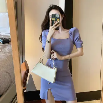 Buy Purple Dress Women Casual online