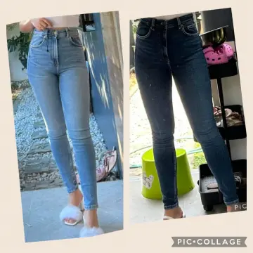 Basic Editions Women's Mom Fit Denim Jeans, High - Depop