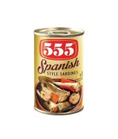 555 Spanish Style Sardines 155g