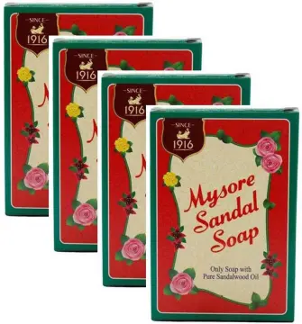 Mysore Sandal Soap in Bangalore Santalum Glycerin Sandalwood Oil  Antiperspirant Disinfectant  Arad Branding