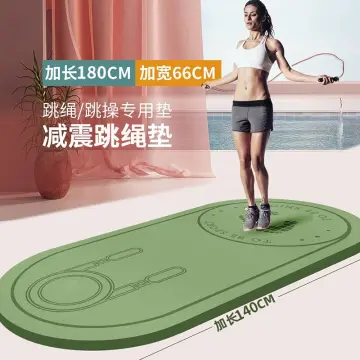 For sale)*SG seller* Thick Yoga mat 15mm(183x61x1.5cm)come with Strap anti  slip 1.5cm yoga mat outdoor indoor yoga mat Sports High Quality Mats  Thickening Non-slip Fitness Pilates Mat Beginners Smart Mat Sport Mat