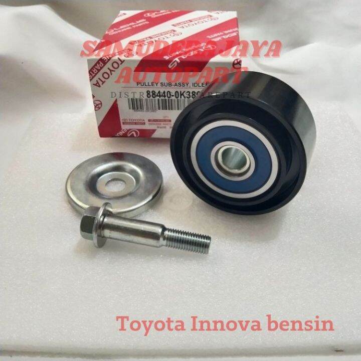 bearing pulley tensioner fan belt Innova pully idle AC Innova bensin