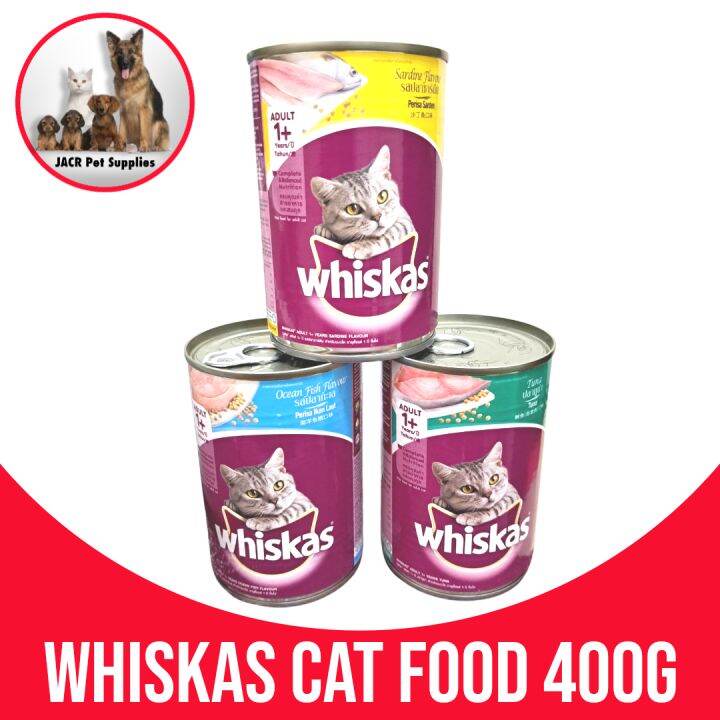 Whiskas cat food 400g Lazada PH