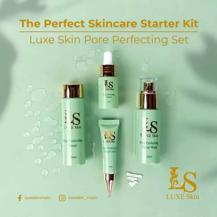 Luxe Skin Pore Perfecting Set By Ms Anna Magkawas Lazada Ph