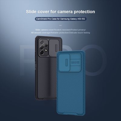 ✨พร้​อมส่งใน🇹🇭✨Nillkin เคสเปิดปิดเลนส์กล้อง CamShield Pro Case For Galaxy A53 5G / A73 5G / A53 / A53 2022 / A73 / A54 5G / A54