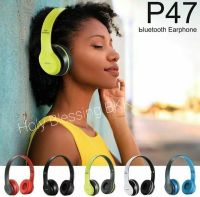 หูฟัง Bluetooth รุ่น P47 / J-03  Bluetooth Headphones มี 3 สี