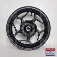 ล้อแม็กหน้า ล้อแม็กหลัง PCX 160 ABS/HYBRID สีดำด้าน แท้ HONDA FRONT/REAR CAST WHEEL