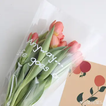 English Transparent Cellophane Bouquet Wrapping Paper Clothing Shoes Gift  Packing English Design Paper Flower - Buy English Transparent Cellophane