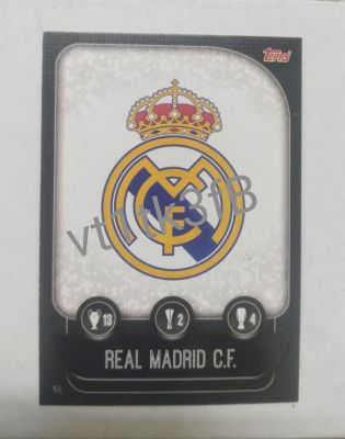 Card Football Matchattax Real Madrid 2019