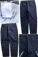 Uniqlo​ Jeans กางเกง​ยีนส์​ขากระบอก​ผ้าด้านมันใหม่ครับเอว33ยาว37ปลายขา7.2