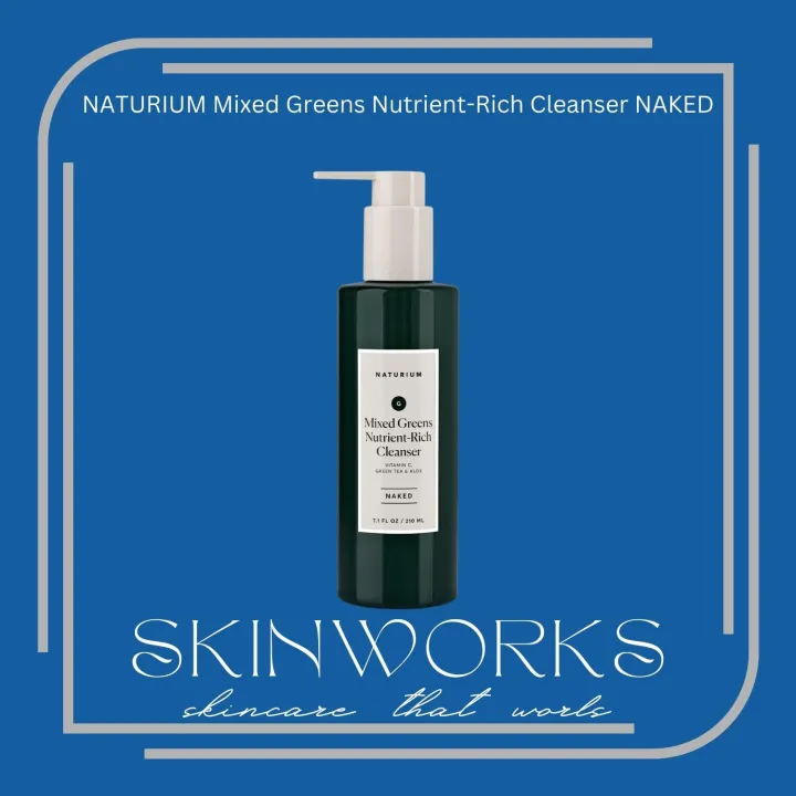 NATURIUM Mixed Greens NutrientRich Cleanser NAKED (210ml) Lazada PH