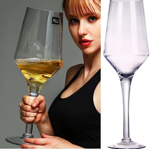 YUANXIN Giant Wine Glass Huge Stemware Creative Oversized Goblet Extra Large  Champagne Glasses Beer Mug Red Wine Glasses 