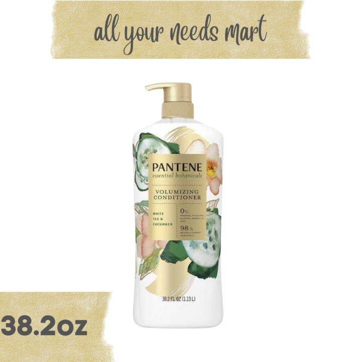 PANTENE • Conditioner • White tea & Cucumber • 38.2oz Lazada PH