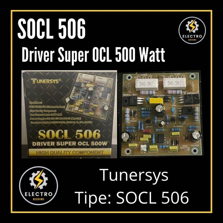 Kit SOCL 506 Tunersys | Driver Super OCL 500 watt | Tunersys socl506