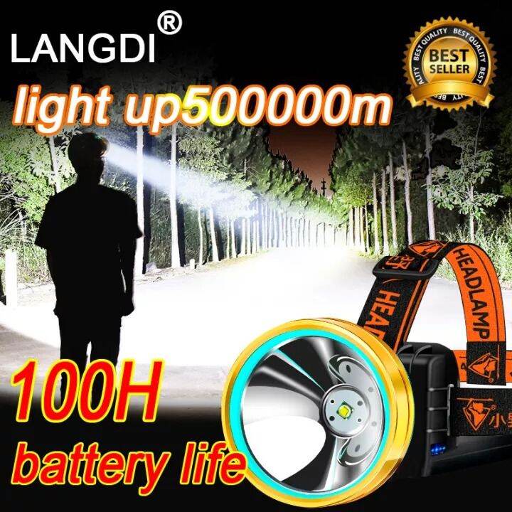 Battery life 1500H🌞flashlight waterproof original 100 quality
