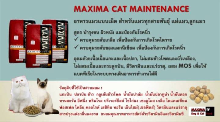 maxima-cat-food-อาหารแมวแบบเม็ด-maxima-แม็กซิม่า-ขนาด-1-kg-และกระสอบ-15-kg