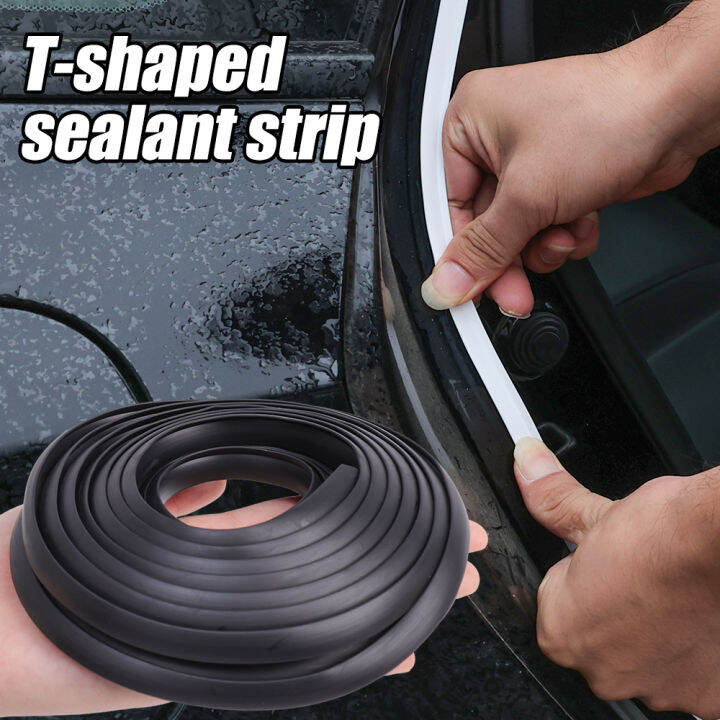 Car Rubber Sealing Strip Tshape Small Slanted Auto Seal Weatherstrip