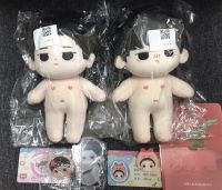 Wang Yibo (bobo shuai guo) + Xiao zhan (zhanzhan liangzai) doll 20 cm ตุ๊กตา อี้ป๋อ เซียวจ้าน หุ่นปกติ normal พร้อมของแถม