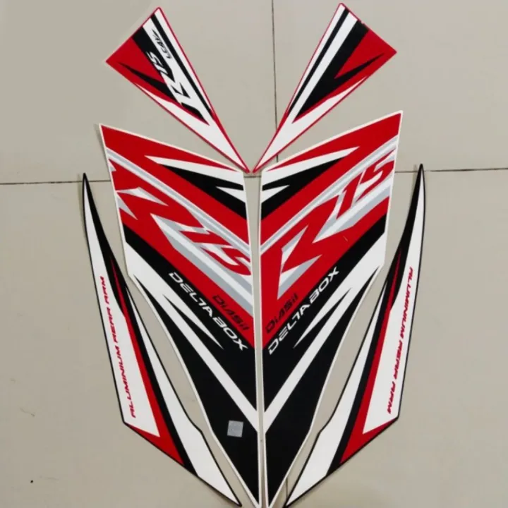 Striping Ori Yamaha R15 2014 stiker bawaan original body R15 v1 ...