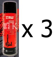 (500 mL x 3) TRW Brake Cleaner น้ำยาทำความสะอาดระบบเบรค