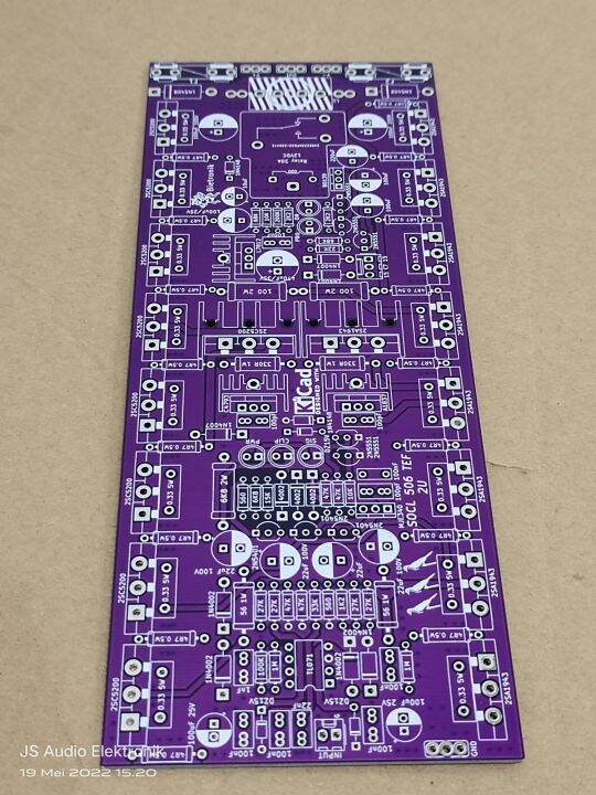 pcb socl 506 tef 2u 20cm pcb dobel layer stok warna ungu | Lazada Indonesia