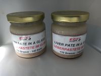 2 Leberpastete im Glas 170 Gramm  /  2 times Liver pate in a glass 170 gram