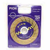 ใบเจียรเพชร 4” ใบเจียรคาร์ไบท์ PION Smart Cut Technology (อย่างดี) ใบเจียรฟันเลื่อย ใบตัดเพชร ใบตัดกระจก