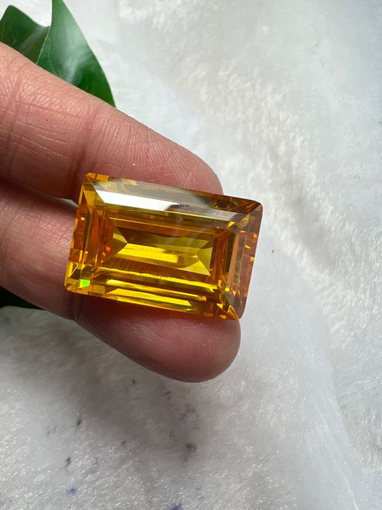 เพชร-cz-รัสเซีย-cz-white-15x21-mm-yellow-diamond-61-carats-เพชรรัสเซีย-พลอย-1-เม็ด-ตัดสำเร็จ-เนื้อแข็ง-cubic-zirconia