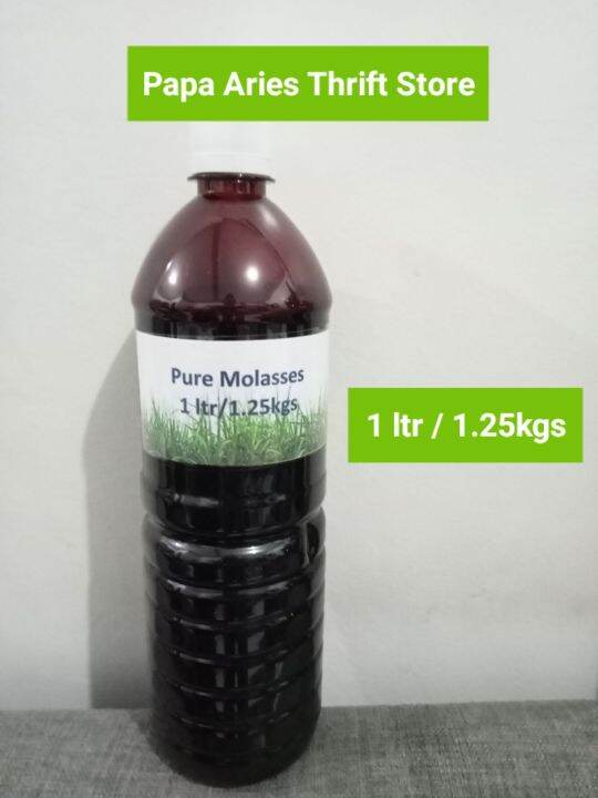 Food Grade Pure Molasses 1.25kgs in 1 ltr Lazada PH