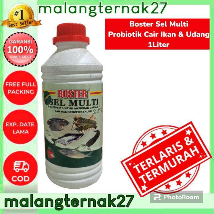 sel multi probiotik penghilang bau amis kolam tambak bioflok biofloks ...