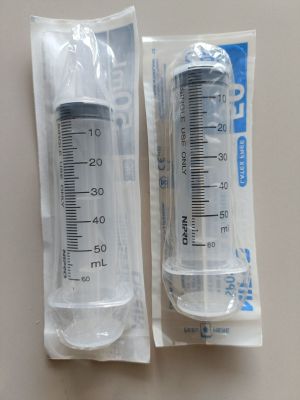 Nipro syringe 50 ml. 30 pcs./box (CAT)ปากยาว-(ECC)ปากสั้น