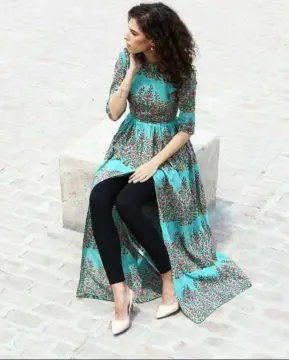 Aggregate 150+ middle cut kurti online