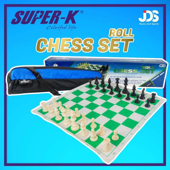 SuperK Roll Chess Mat Set Lazada PH