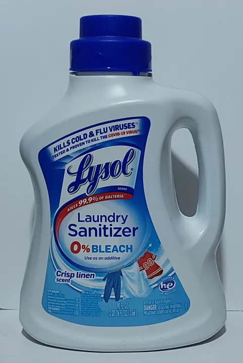 Lysol Laundry Sanitizer Additive Crisp Linen L Lazada Ph