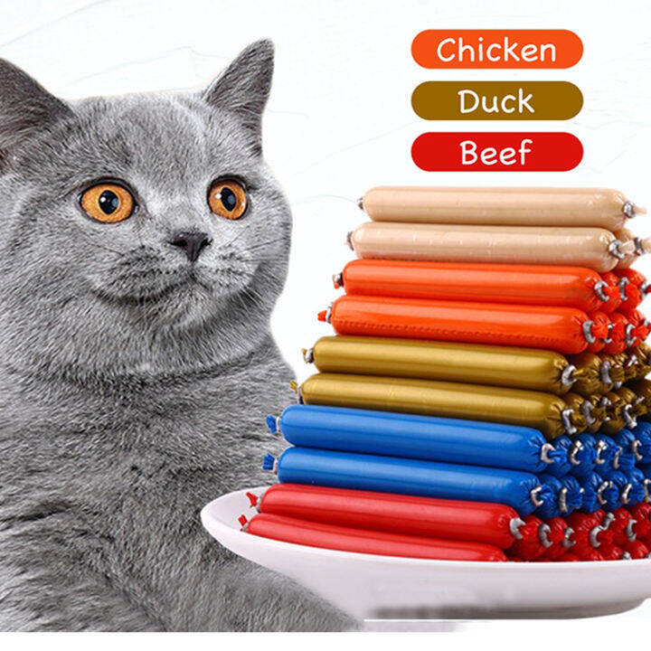 Pet Sausage Cat Dog Sausage Pet Snack Cat Dog Training Sausage Treats