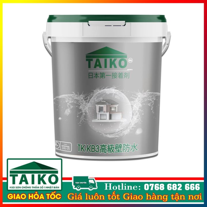 Tìm kiếm keo sơn chống thấm tốt nhất để sử dụng cho ngôi nhà của mình? Hãy thử keo sơn chống thấm Taiko KB3 - sản phẩm được đánh giá cao về chất lượng và độ bền. Hãy xem hình ảnh để thấy được cách sử dụng và hiệu quả của sản phẩm này.