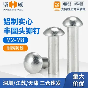 Aluminum Core Rivets With Round Head, Half Round Head Knock Type Expansion  Rivet