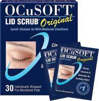 Ocusoft original pad ลดราคา exp 5/2024 แผ่นทำความสะอาดขอบตา ออคคิวซอฟท์ สครับเปลือกตา