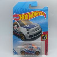 รถเหล็ก Hot wheels FIAT 500 เบอร์ 04 (Lz02)