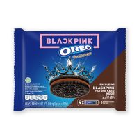 โอรีโอ รสช็อกโกแลต ห่อสีน้ำเงิน Oreo Blackpink (แถมการ์ดสุ่ม 1 ใบในห่อ)