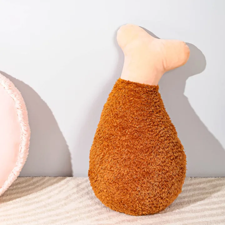 CHICKEN DRUMSTICK PLUSH TOY STUFFED TOYS Chicken Drumstick Pillow by ...