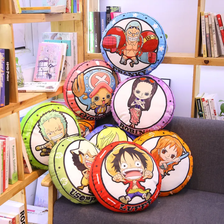 One Piece Cartoon Pillow one piece Boa Hancock Luffy Zoro Gismo Doll