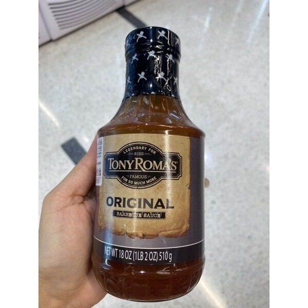 ซอส สำหรับทำ บาร์บีคิว รสดั้งเดิม ตรา โทนี่ โรม่าส์ 510 G Original Barbecue Sauce Tony Roma’s