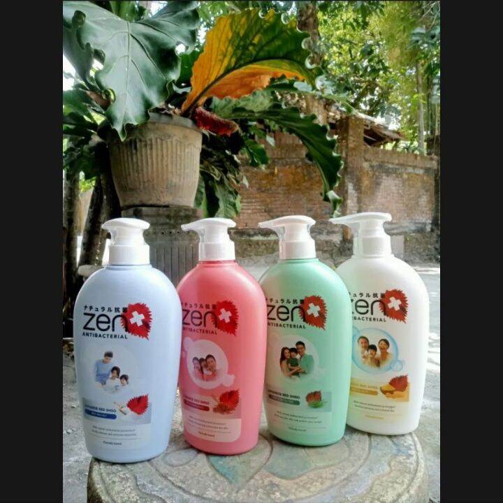 ZEN Pump sabun mandi cair botol 480ml Lazada Indonesia