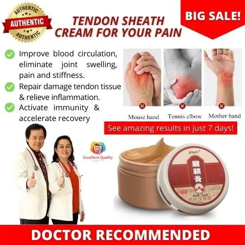 FLASH SALE! 💯 ORIGINAL Yosum Tendon Sheath Therapy Tenosynovitis Creams ...