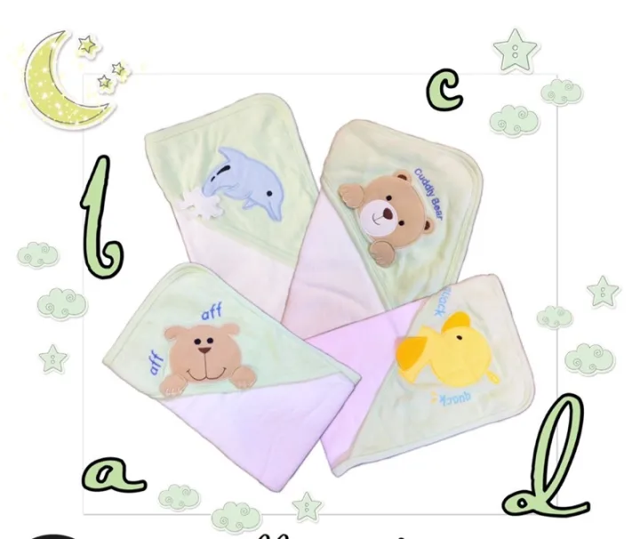 Hooded Receiving blanket Lazada PH