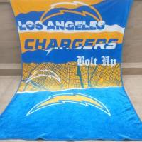 NFL Chargers Plush Throw