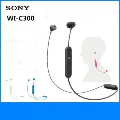 Sony Wi-C300 หูฟังบลูทูธ กันเหงื่อ ออกกำลังกาย Bluetooth earbuds