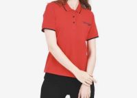 เสื้อPolo Wrangler สีแดง ทรงReguler Fit สกรีน Logo